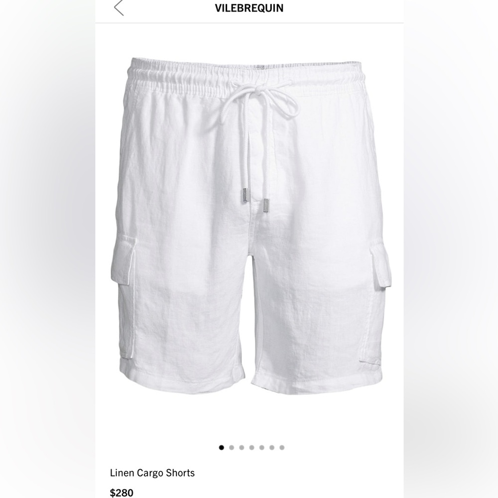 Vilebrequin Linen Cargo Shorts (2023)